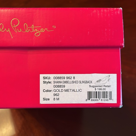 Lilly Pulitzer kitten heels - Picture 4 of 5